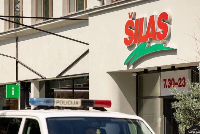 Pavojingas incidentas parduotuvėje „Šilas“: neblaivus kaunietis dėl 10 centų grasino pardavėjai