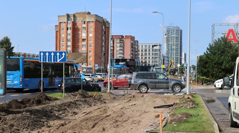 Skuba: Taikos prospekte darbai juda greičiau nei tikėtasi, dar šiemet didinamas finansavimas šiam projektui.