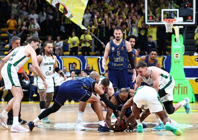 Skirtumas: „Fenerbahce“ žaidėjai surinko iš viso 116 naudingumo balų, „Žalgirio“ – 85.