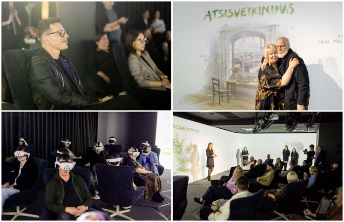 „Atsisveikinimo“ premjera: meilės istorija prabilo Vaivos Mainelytės ir Juozo Budraičio balsais