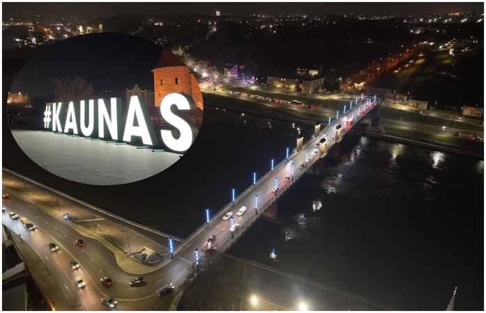Efektas: Kauno apšvietimas – ir saugumui, ir jaukumui, ir šventinei nuotaikai.