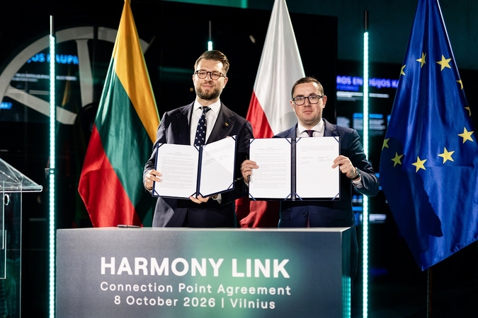 Pasirašyta „Harmony Link“ sutartis: numatyta linijos įjungimo data