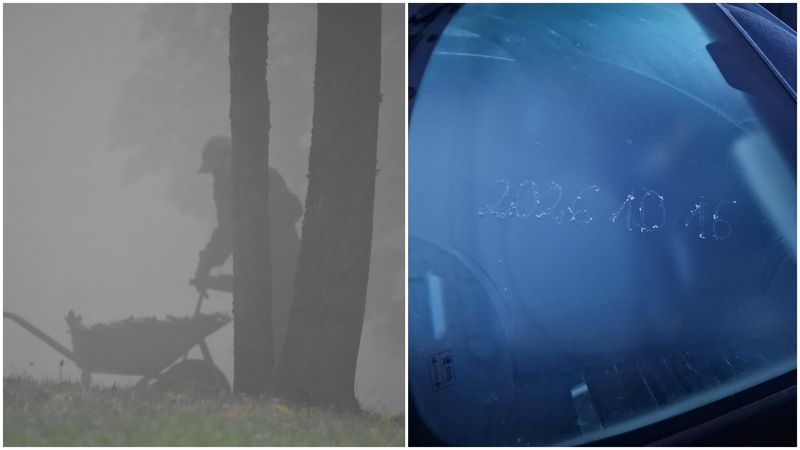 „Kosmosas“: dalijasi itin tiršto rūko ir šalnos vaizdais