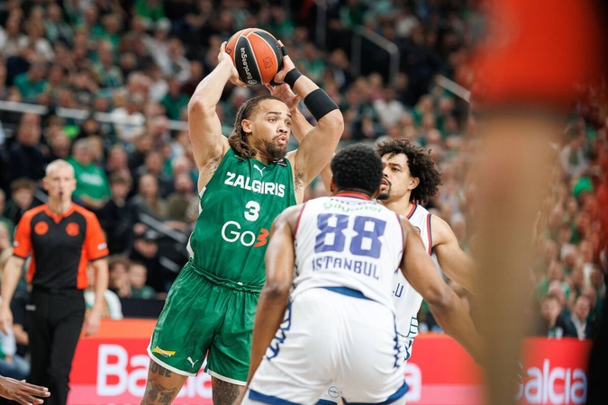Žalgiriečiai namuose nusileido „Anadolu Efes“ ekipai