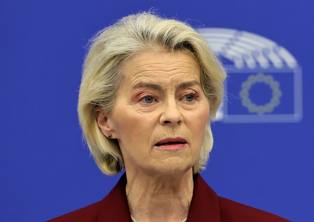 Leyen sako, kad JAV dyzelino eksporto draudimas nesvarstomas