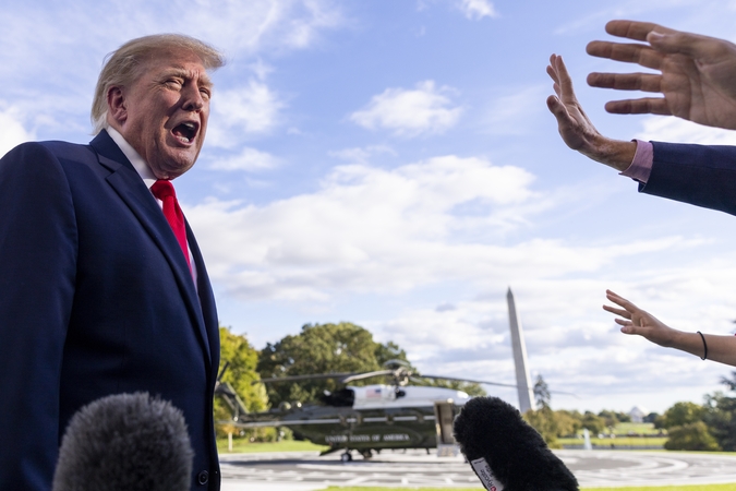 Trumpas: Putinas susitarimo nori labiau nei Zelenskis