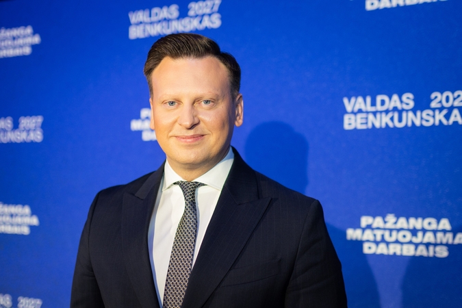 Valdas Benkunskas artėjančiuose rinkimuose sieks ir toliau vadovauti Vilniui