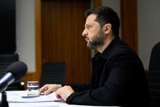 Zelenskis: Ukraina pasirengusi atsisakyti narystės NATO, tačiau su viena sąlyga