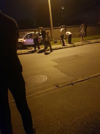 Kaune susidūrus automobiliams moterį ištiko šokas