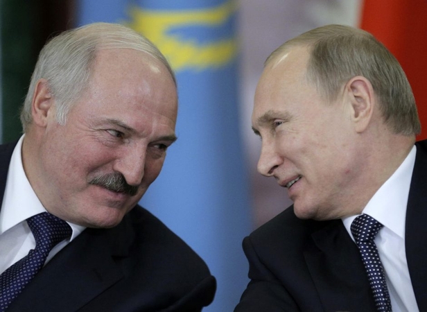 Aleksandras Lukašenka ir Vladimiras Putinas