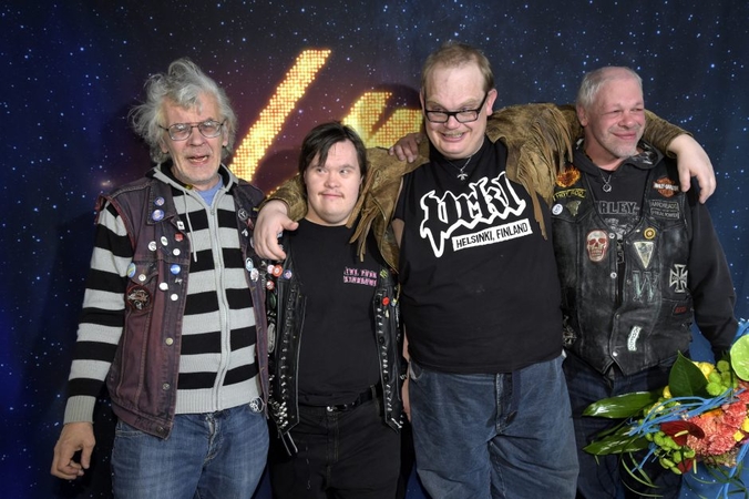 Suomijai Eurovizijoje atstovaus neįgaliųjų pankroko grupė "PKN"