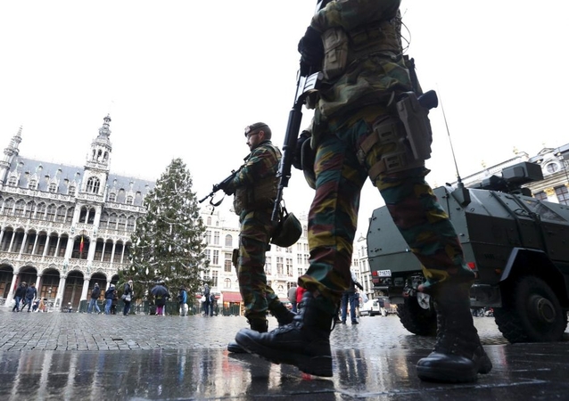 Įtampa Belgijoje: per virtinę reidų suimta 16 įtariamųjų 