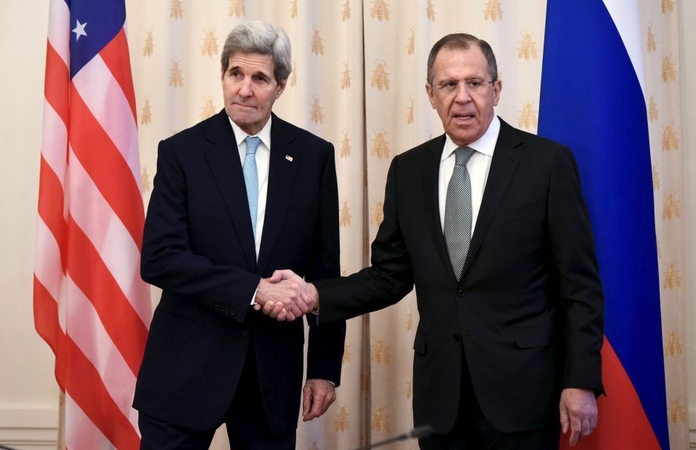 J. Kerry ragina ieškoti kompromiso su Rusija dėl Sirijos ir Ukrainos