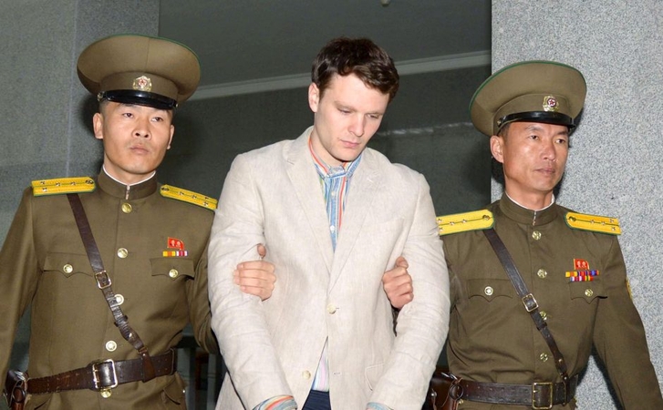Otto Warmbier (viduryje)
