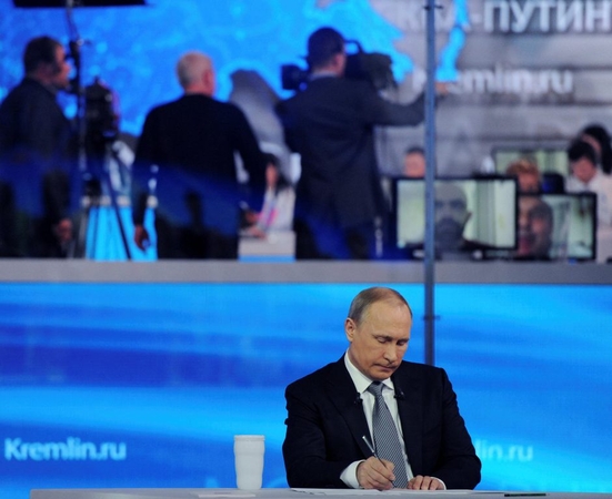 V. Putinas: JAV turi laikyti Rusiją lygiaverte partnere