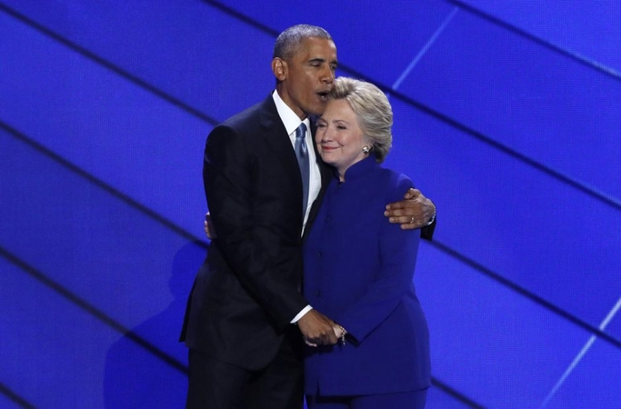 B. Obama giria H. Clinton: nei aš, nei Billas nebuvome tokie kvalifikuoti