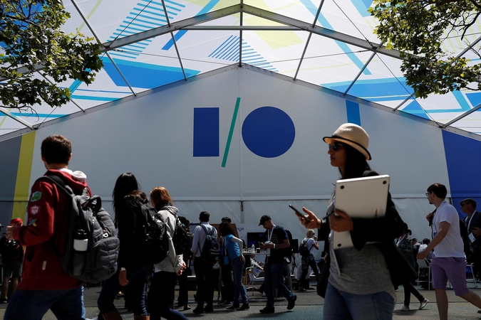 Kalifornijoje per „Google“ konferenciją kilus gaisrui sužeisti trys žmonės