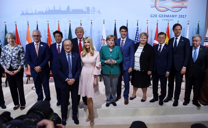 G-20 susitikimas: D. Trumpo nesutarimai su pasaulio lyderiais išlieka