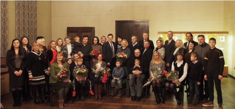Parodė dėmesį pavyzdingoms šeimoms
