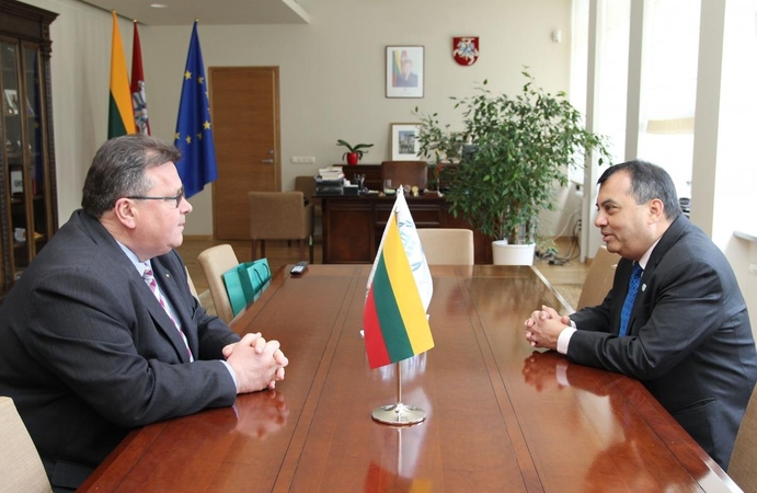 L. Linkevičius susitiko su Tarpparlamentinės sąjungos prezidentu