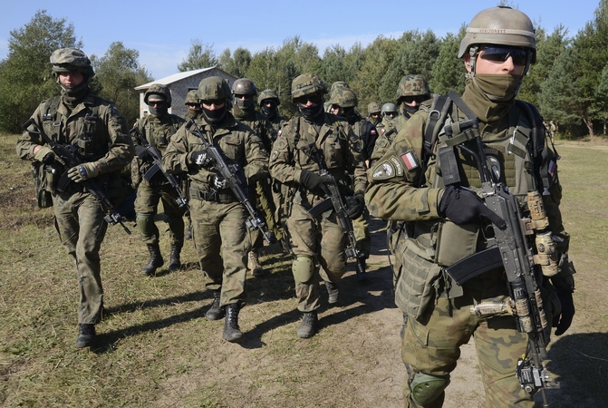 Į Lietuvą pratyboms atvyksta 150 Lenkijos karių su technika