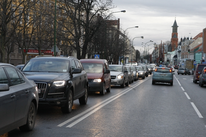 Uostamiestyje – avarijų virtinė