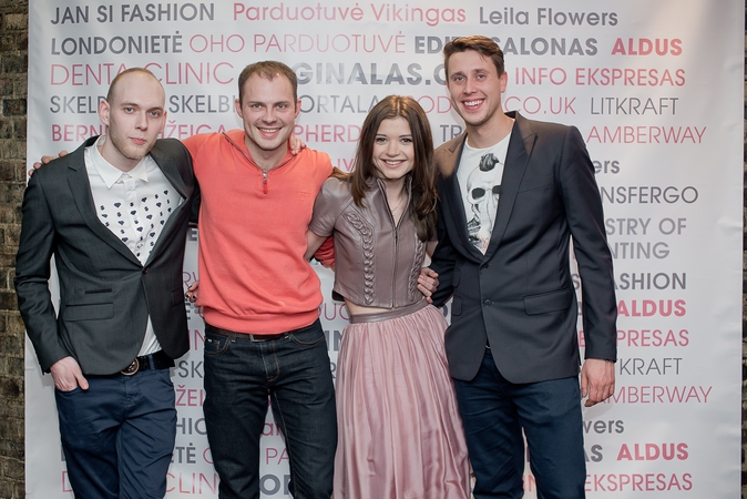 K. Stungytė (centre) sulaukė daug dėmesio