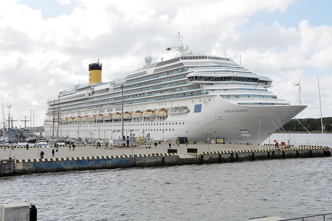 Klaipėdoje – paskutinė jūrų milžino „Costa Pacifica“ viešnagė