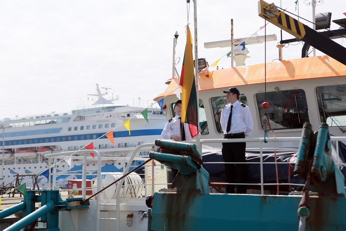Pristatytas laivas "Baltic Worker"