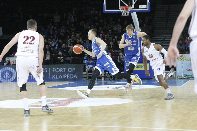 LKL mačą Klaipėdos „Neptūnas“ pralaimėjo panevėžiečiams