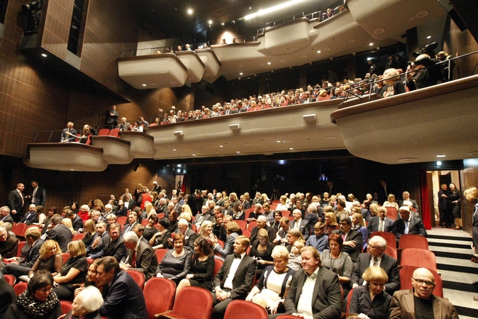 Klaipėdos teatre – įkurtuvių džiaugsmas