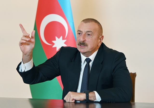 Azerbaidžanas Kalnų Karabacho konflikte pasirengęs „eiti iki galo“