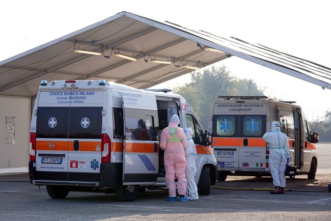 Ekspertas: Italijoje koronaviruso situacija iš esmės nekontroliuojama