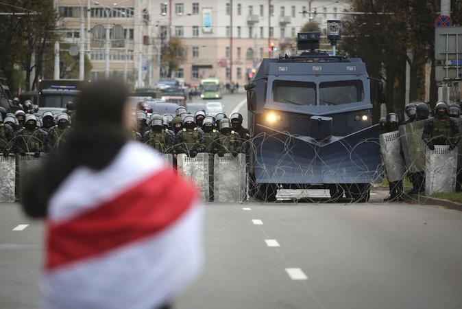 Baltarusija stabdo dialogą su ES žmogaus teisių klausimais