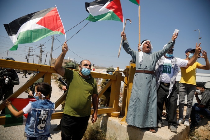 Palestiniečiai bylinėsis su Britanija dėl istorinių skriaudų