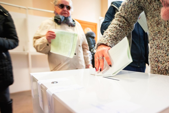 Kauno miestas suaktyvėjo, o rajonas ir toliau balsuoja pasyviau nei visa Lietuva