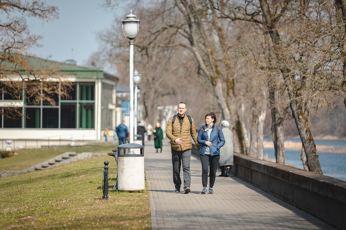 Kauniečiai savaitgalį rinkosi pajūrį – Birštoną aplenkė