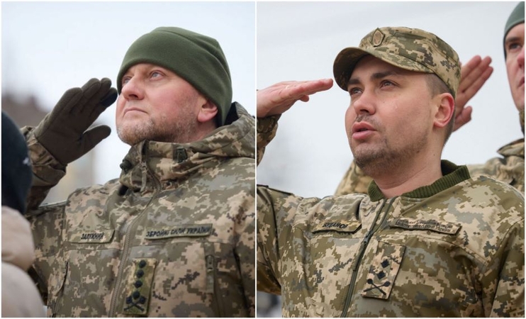 V. Zelenskis suteikė V. Zalužnui ir K. Budanovui Ukrainos didvyrio vardą