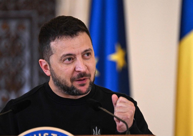 V. Zelenskis pirmąkart nuo plataus masto karo pradžios lankosi NATO būstinėje