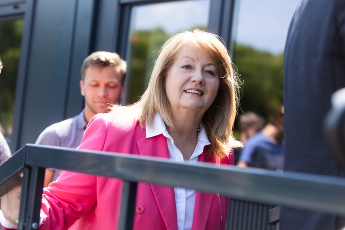 V. Blinkevičiūtė balsavo iš anksto antrame prezidento rinkimų ture