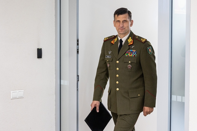 R. Vaikšnoro kandidatūros pristatymas į Lietuvos kariuomenės vadus Seime