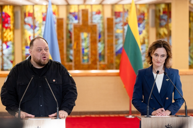 Seime lankėsi Ukrainos Aukščiausiosios Rados pirmininkas R. Stefančukas