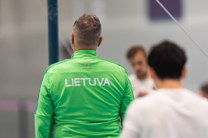 Gimnasto R. Tvorogalo treniruotė