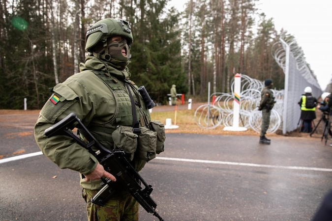Per pastarąją parą Lietuvos pasieniečiai apgręžė šešiolika migrantų
