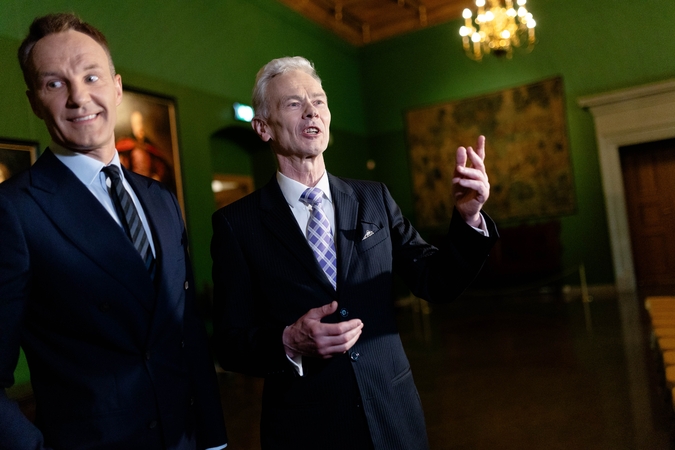 E. Vaitkaus porinkiminė spaudos konferencija.