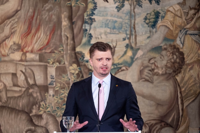 G. Jeglinsko porinkiminė spaudos konferencija.