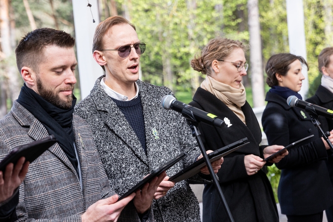 Dainų šventės spaudos konferencija