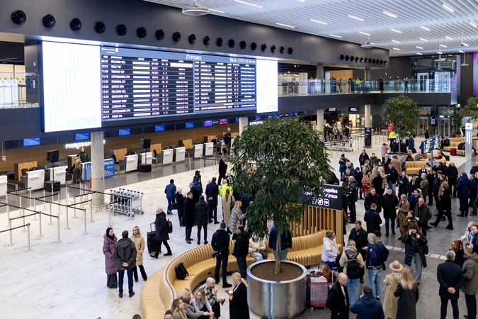 Vilniaus oro uoste oficialiai atidarytas naujasis keleivių išvykimo terminalas