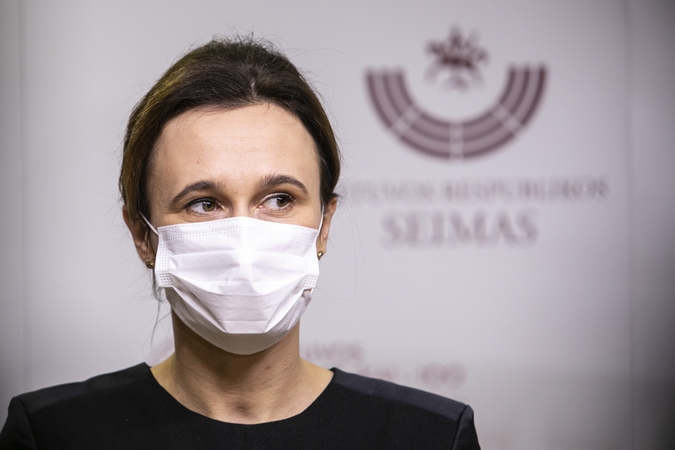 Seimo pirmininkė: biudžeto tikslinimas dėl lėšų šalies gynybai didinimo galėtų įvykti pavasarį