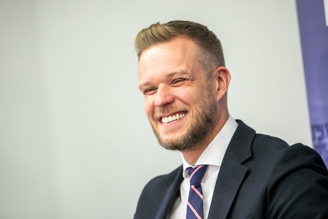 Ministras G. Landsbergis su vizitu lankysis Čekijoje